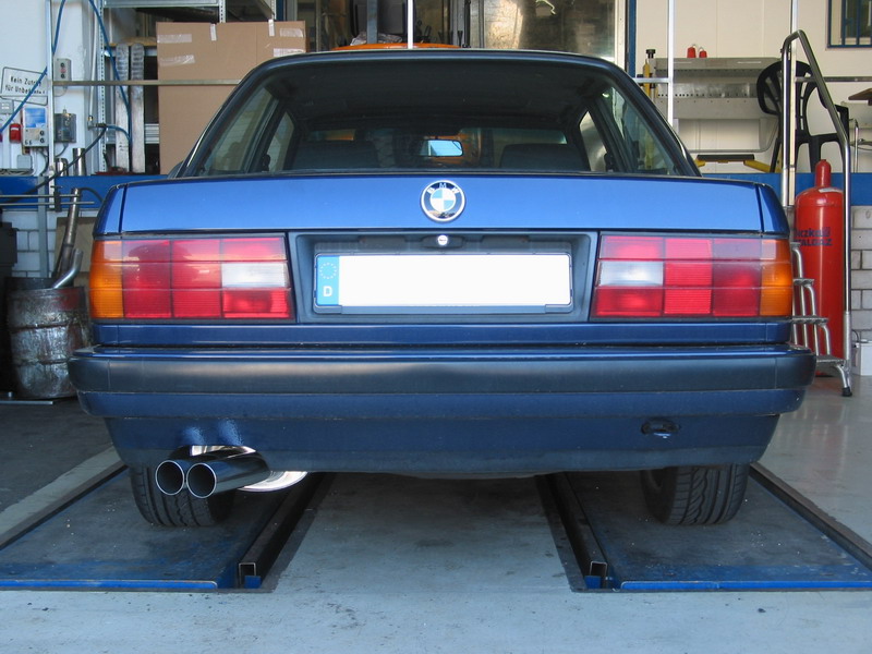 Uitlaat bmw e30 #6