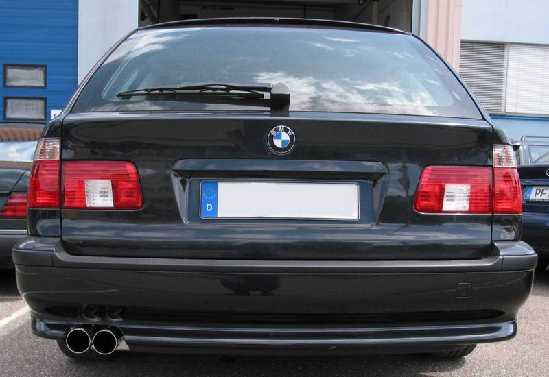 Uitlaat bmw e39 #6