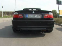 Eisenmann BMW 3 E46 Cabrio - De Sportuitlaat voor uw 3-serie