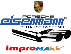 Porsche Sportuitlaten van Eisenmann