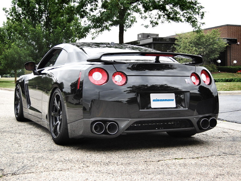 Nissan GTR Eisenmann exhaust