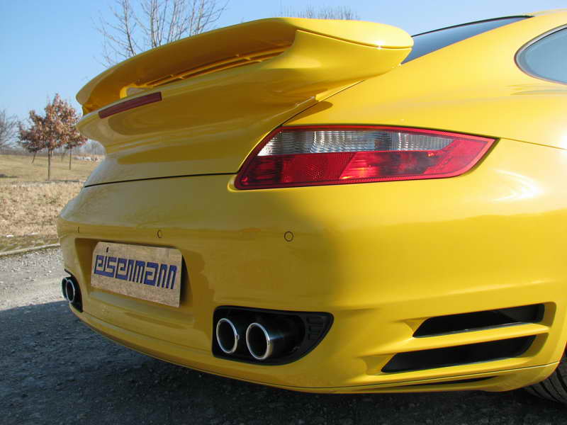 Porsche 997 Turbo zijkant