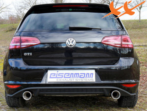 vw golf 7 gti sportuitlaat eisenmann